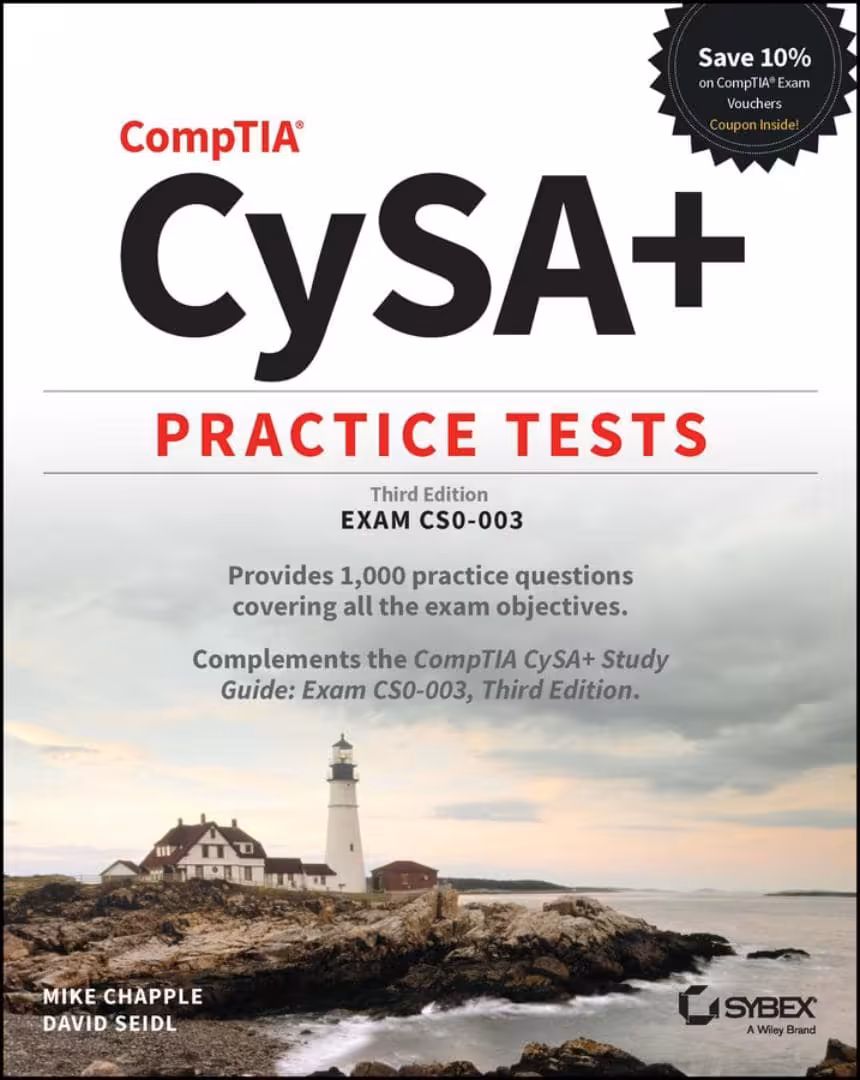 کتاب CompTIA CySA  Practice Tests