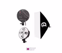 نور فلات 5 لامپی Diamond به همراه سافت باکس