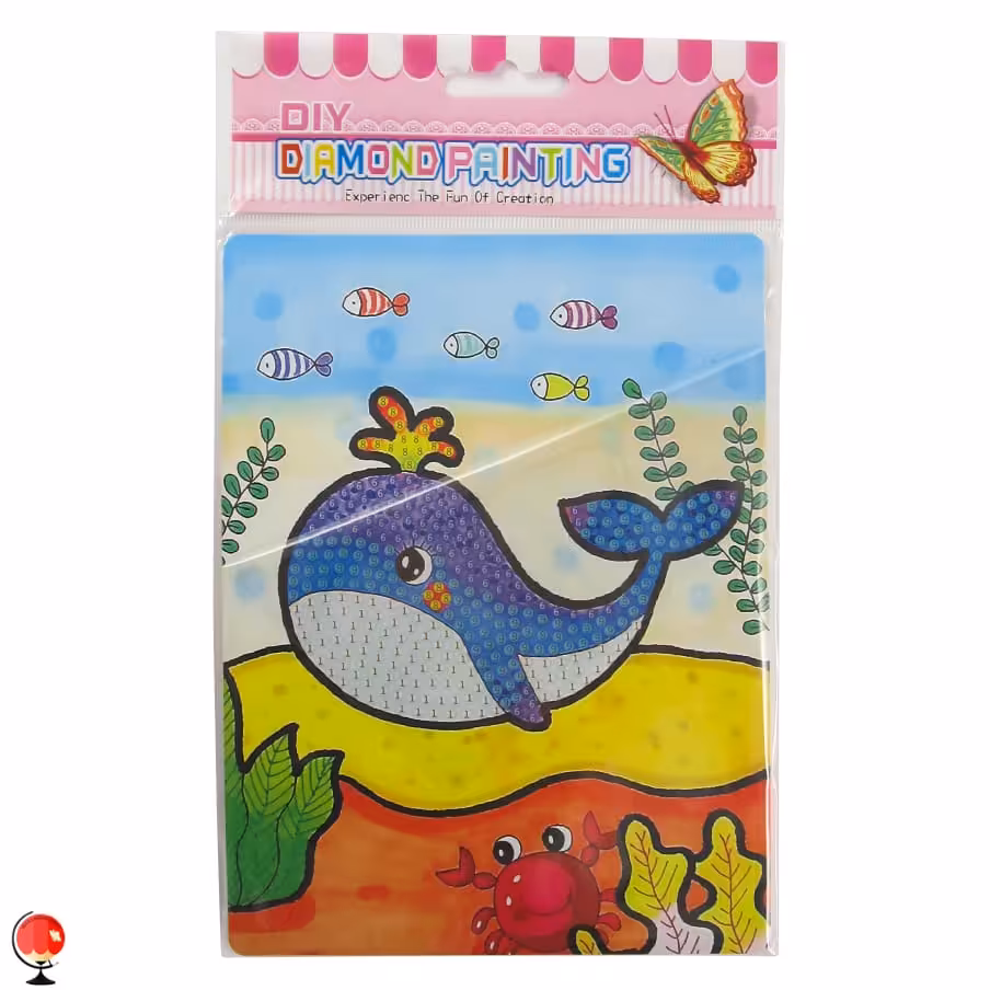 کیت نقاشی الماسی دلفین
