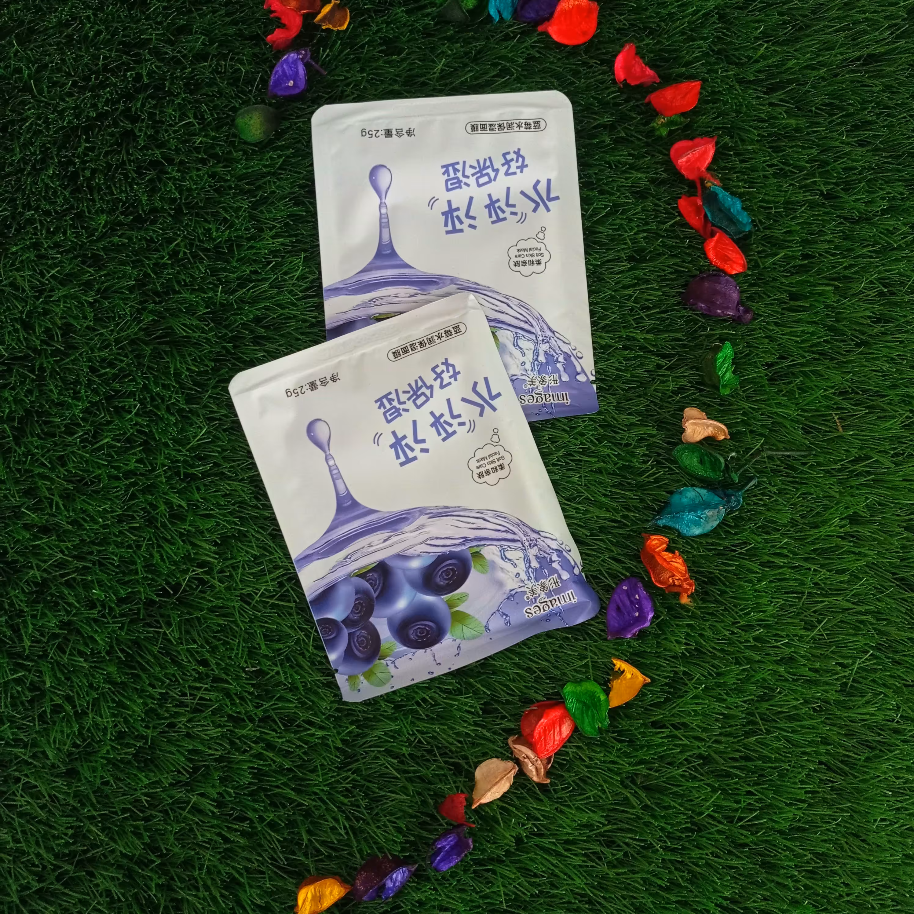 پک5 عددی ماسک ورقه ای آبرسان بلوبری 