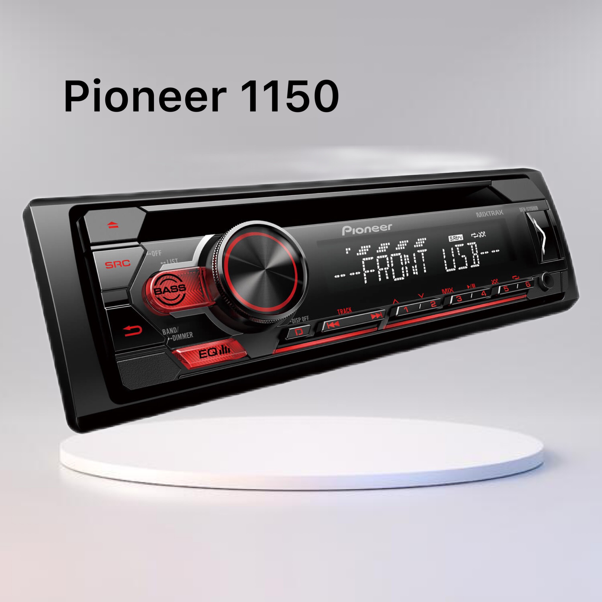 ضبط پایونیر  رادیوپخش پایونیر 1150 Pioneer DEH-S1150UB ارسال رایگان تضمین اصالت کالا