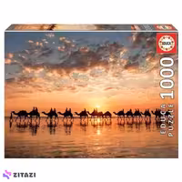 پازل 1000 تکه ادوکا مدل Sunset In Cab
