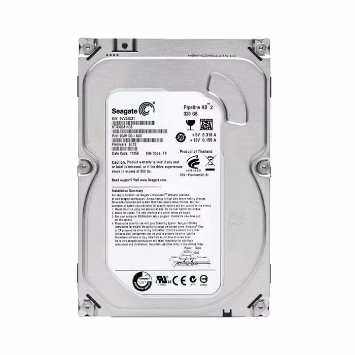 هارد اینترنال استوک Seagate 320GB