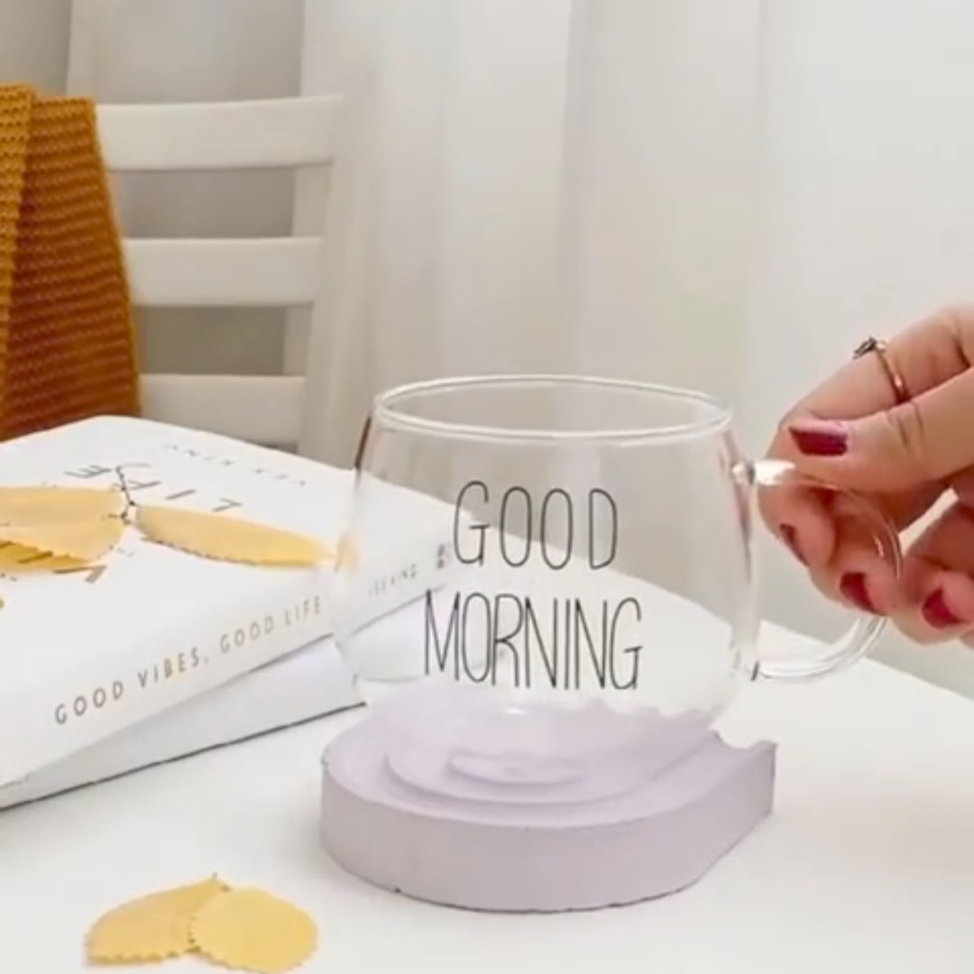 ماگ تکست دار GOOD MORNING
با جنس پیرکس آنتی شوک و مناسب برای انواع نوشیدنی و دسر گرم و سرد