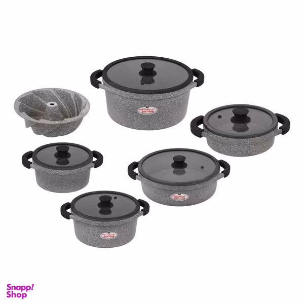 سرویس پخت و پز 11 پارچه زرساب مدل مونارک پلاس کد MP8500