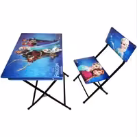 میز تحریر باکسدار با صندلی میزیمو طرح فروزن 1  کد 1.1