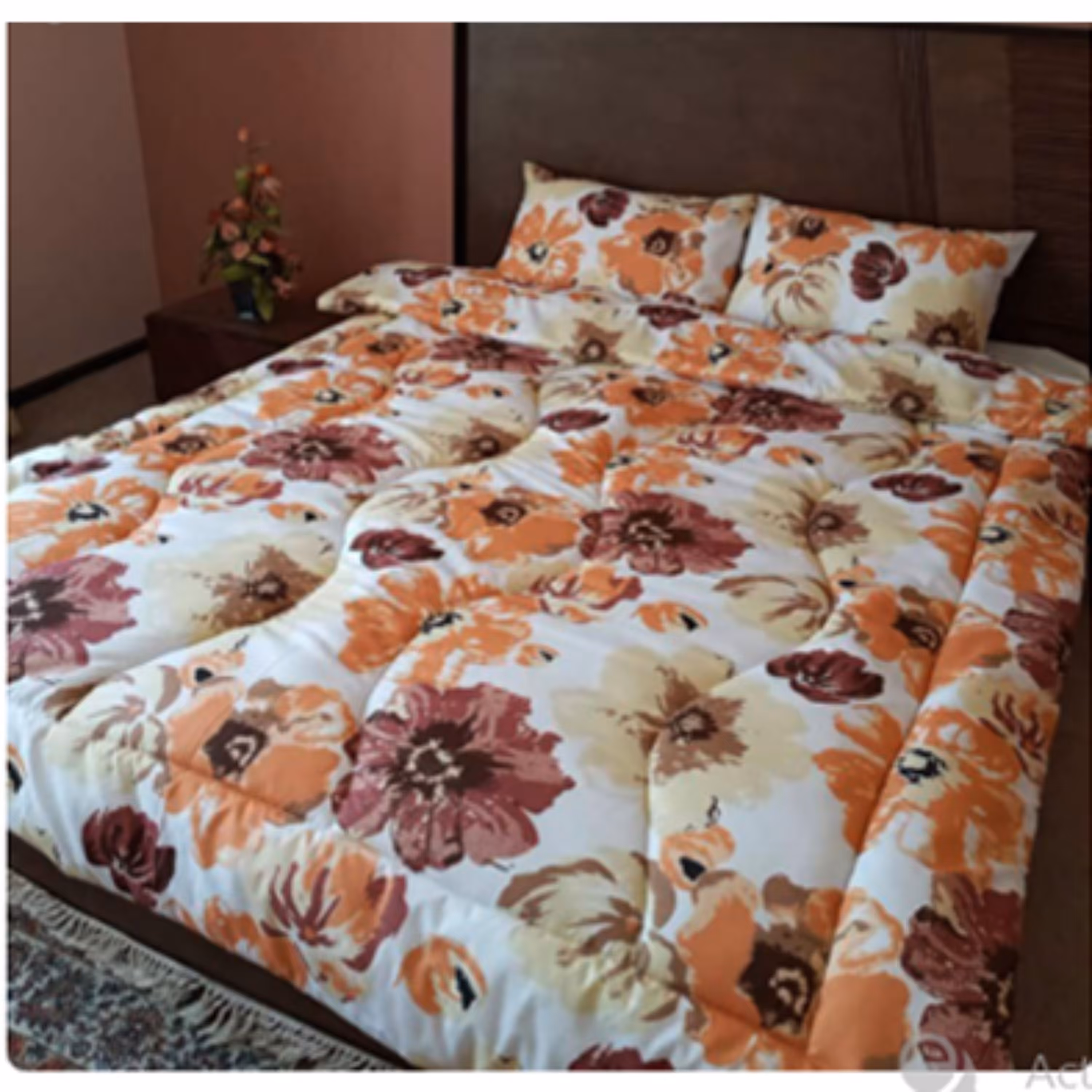 سرویس خواب سندس مدل سایه کد F65 دونفره 4 تکه