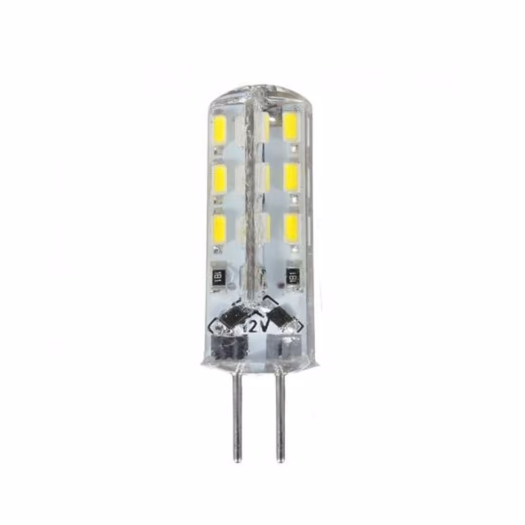 لامپ G4سوزنی، 12 ولت، 24SMD،  آفتابی 