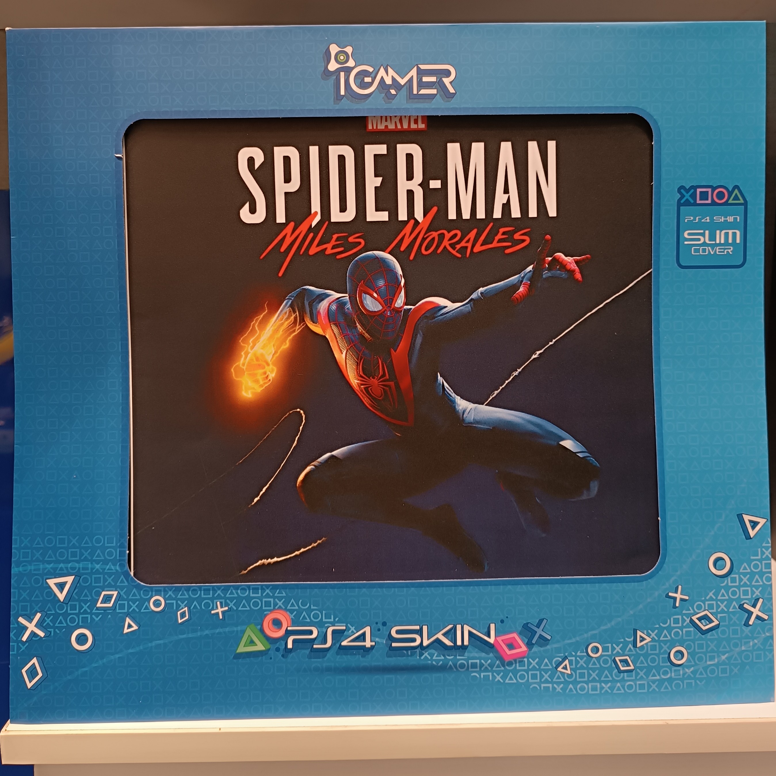 برچسب محافظ ps4 طرح spider man