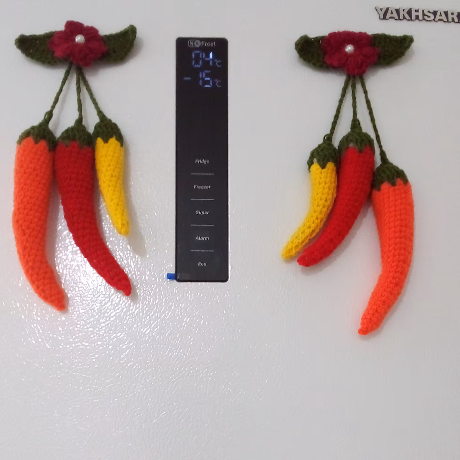 مگنت یخچال مدل فلفل رنگی خوشگل کد8