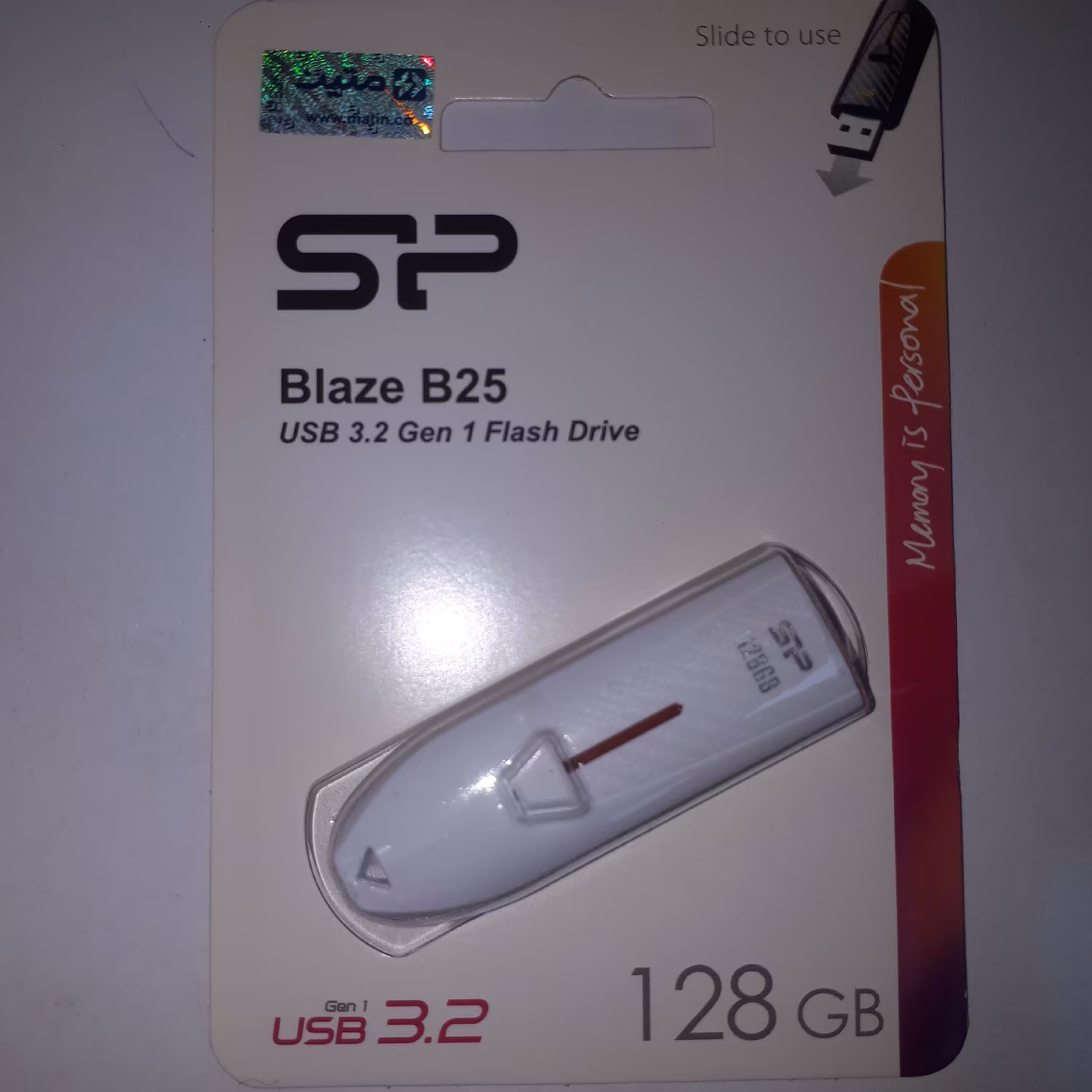 فلش  سیلیکون پاور 128 گیگ 3.2