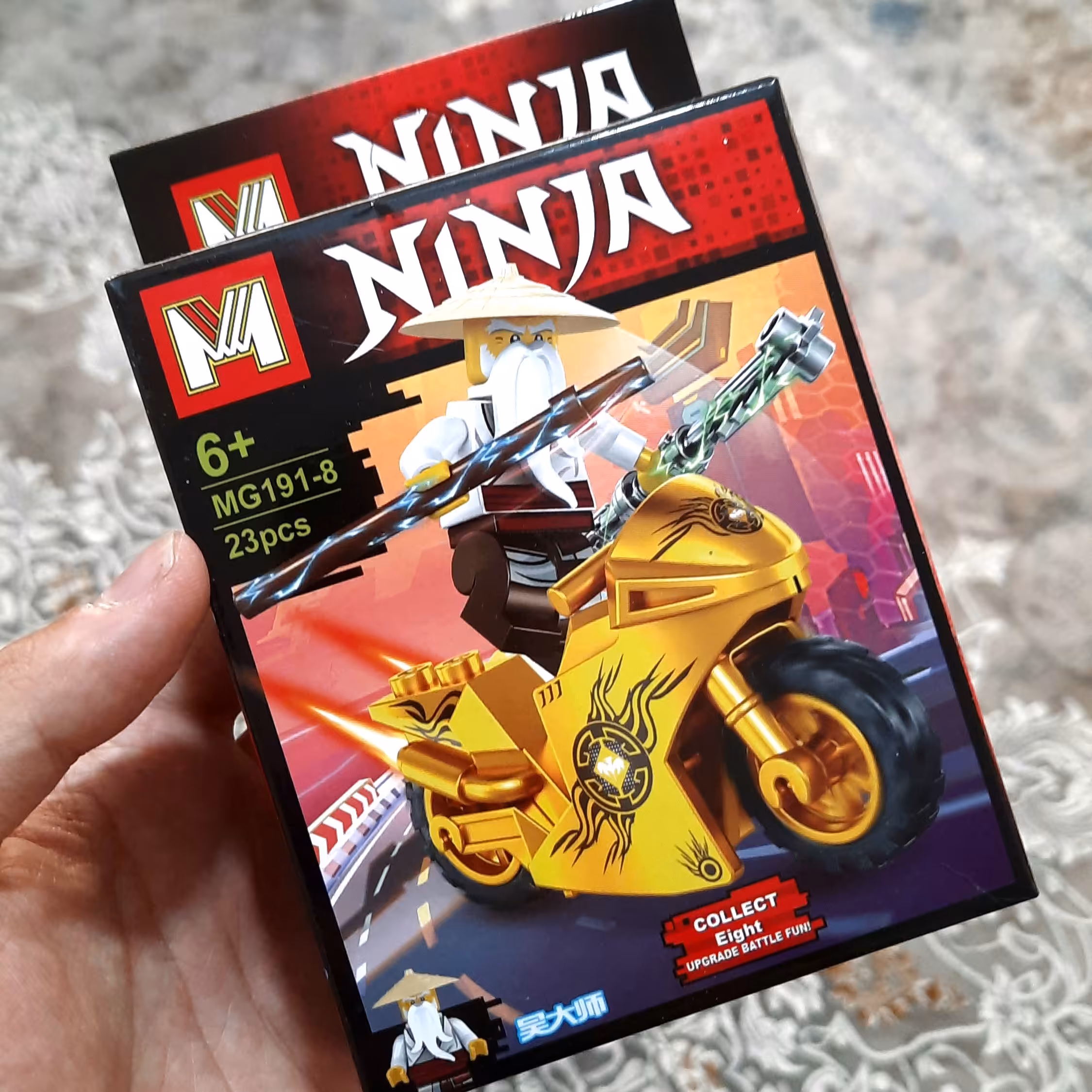 لگو استاد نینجاگو با موتور