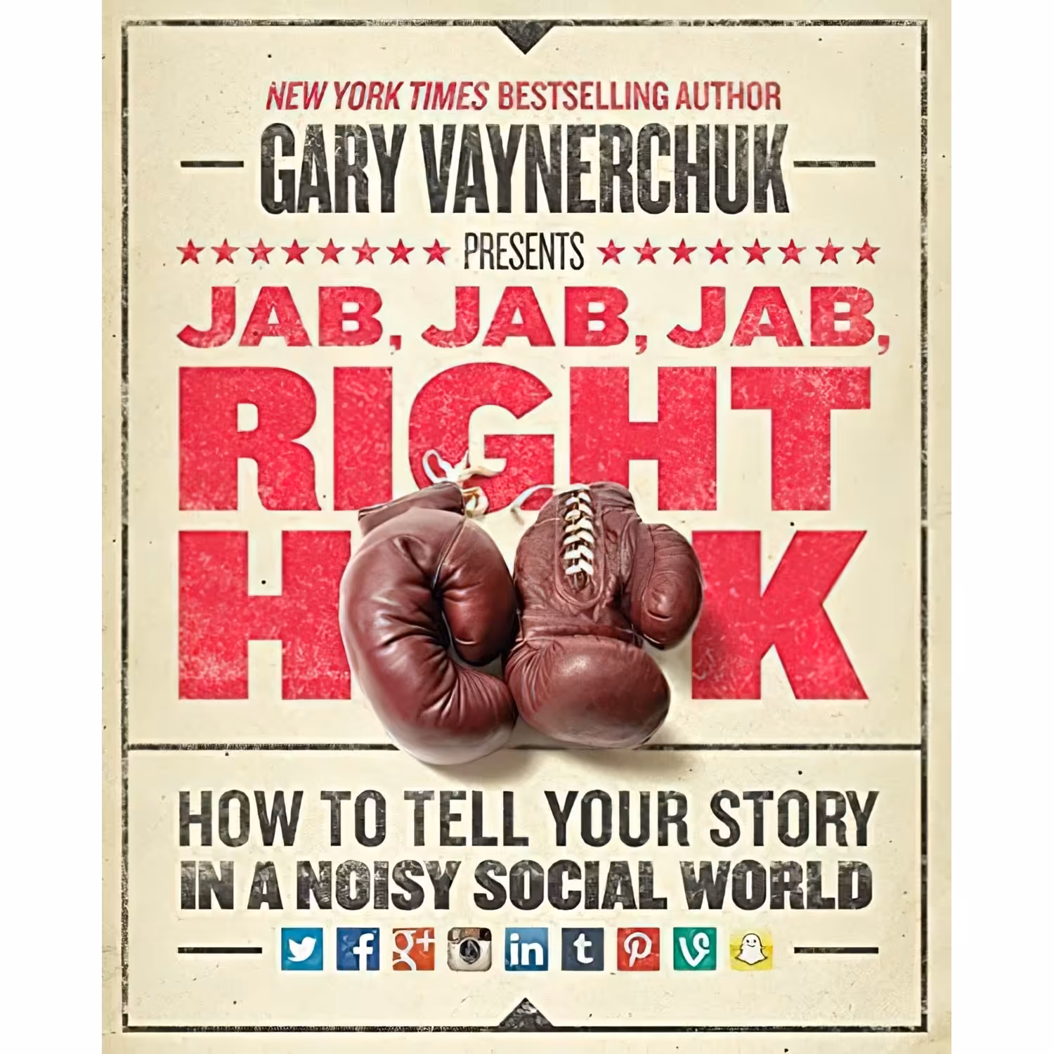 کتاب زبان اصلی Jab Jab Jab Right Hook اثر Gary Vaynerchuk