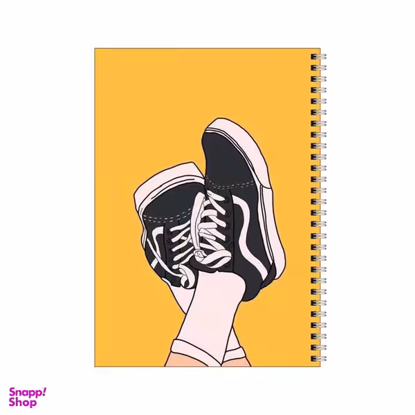 دفتر مشق 50 برگ بامبیلیپ طرح کفش و استایل کد 2554122