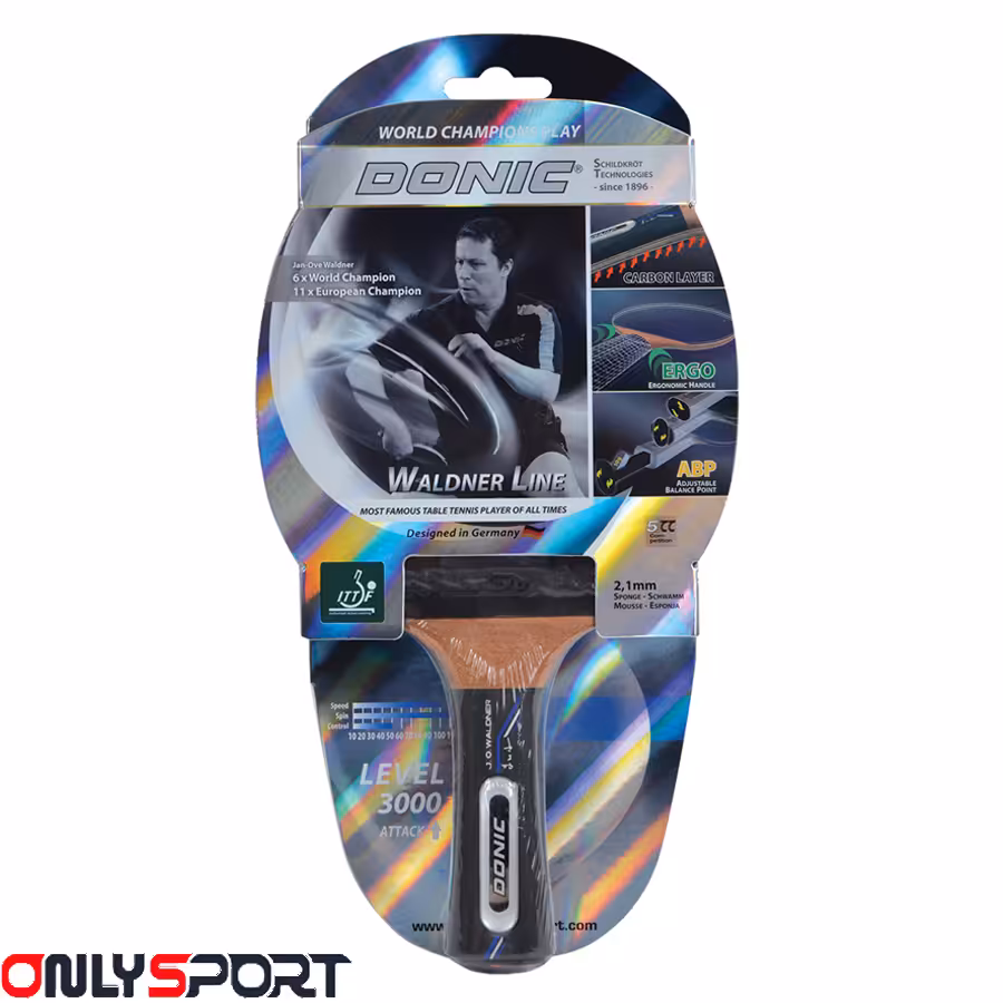 راکت پینگ پنگ دونیک Donic Waldner 3000 (اقساط)
