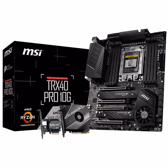 مادربرد ام اس آی مدل TRX40 PRO 10G