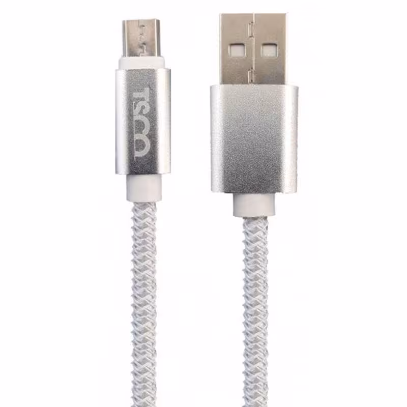 کابل شارژ MicroUSB تسکو TSCO TC 53N سفید
