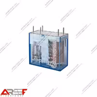 رله کتابی فیندر Finder دارای 24 ولت 1 کنتاکت 10 آمپر 5 پین - فروشگاه عارف الکترونیک