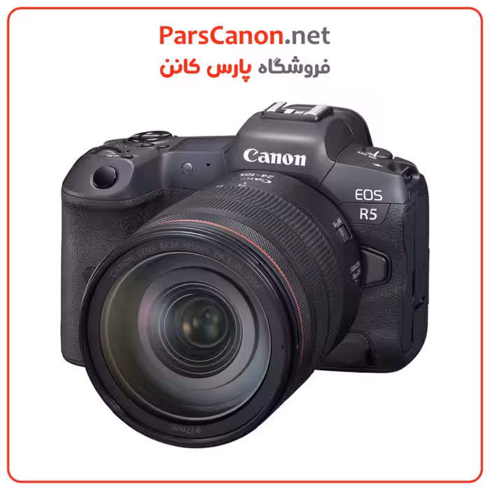 دوربین کانن Canon EOS R5 Mirrorless Camera with 24-105mm f/4 Lens