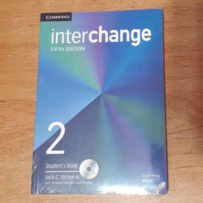 کتاب زبان اینترچنج Interchange 2 ویرایش پنجم به همراه کتاب کار 