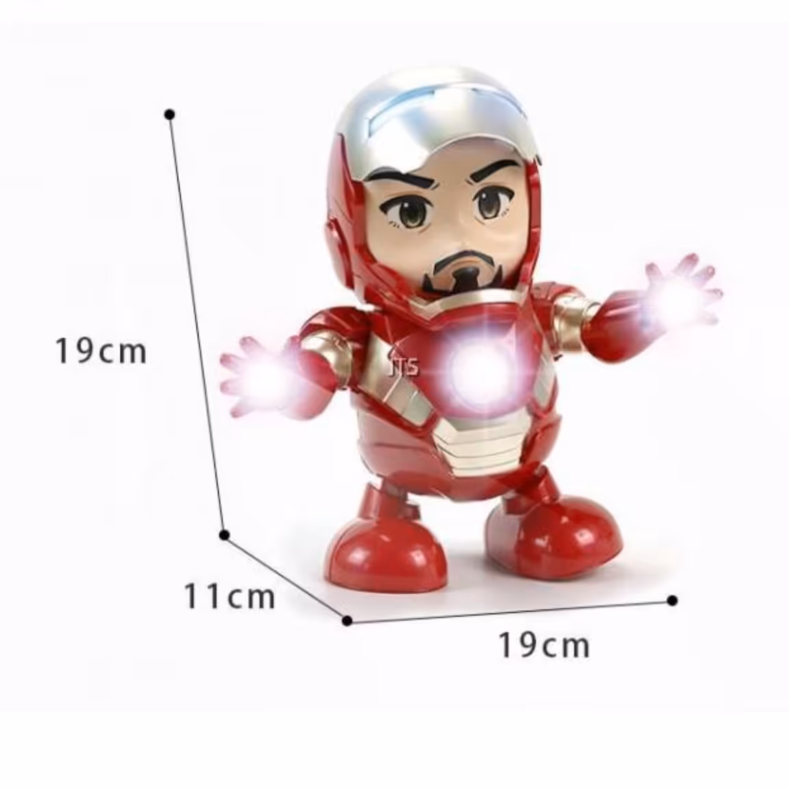 چراغ خواب و ربات رقصنده و موزیکال اسباب بازی مرد آهنی کد زد145