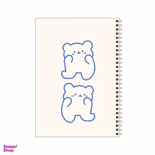 دفتر مشق 100 برگ بامبیلیپ طرح خرس خرسی کد 3825856