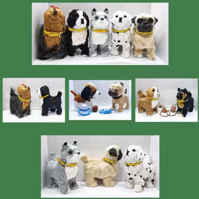 عروسک سگ پولیشی رباتیک کنترلی 