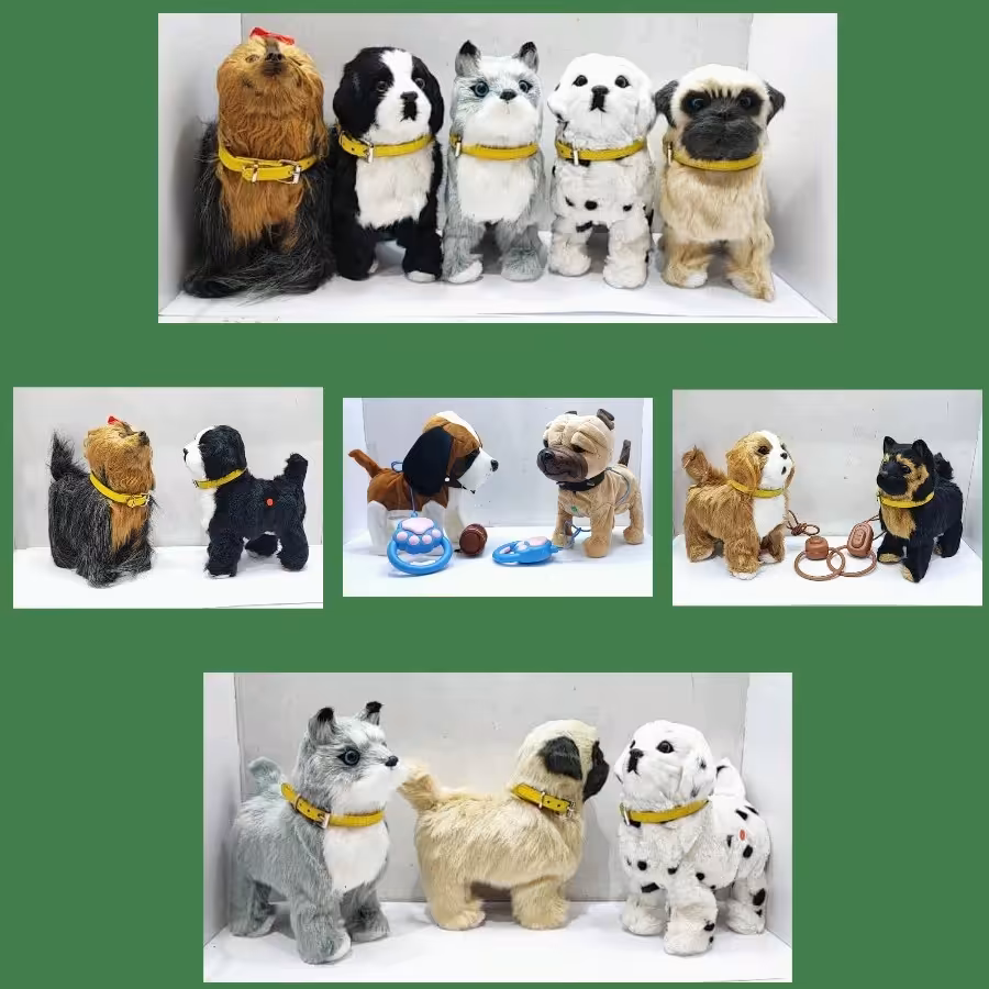 عروسک سگ پولیشی رباتیک کنترلی 