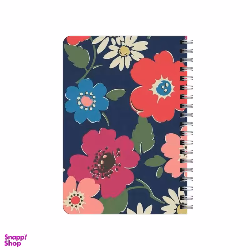 دفترچه یادداشت بامبیلیپ مدل چوبی طرح گل درشت کد 3725102