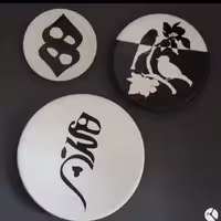 مجموعه سه عددی دیوارکوب زیا طرح هیچ