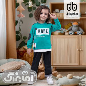بلوز شلوار hope سبز دینکی