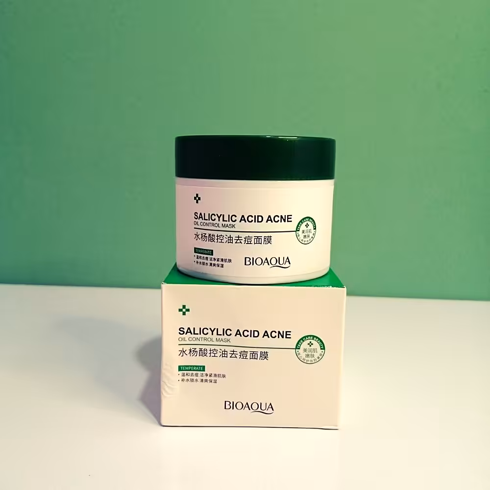 ماسک ژله ای سالیسیلیک اسید کنترل چربی بیواکوا حجم 120 گرمی