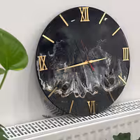 ساعت رزینی طرح موج دریا 