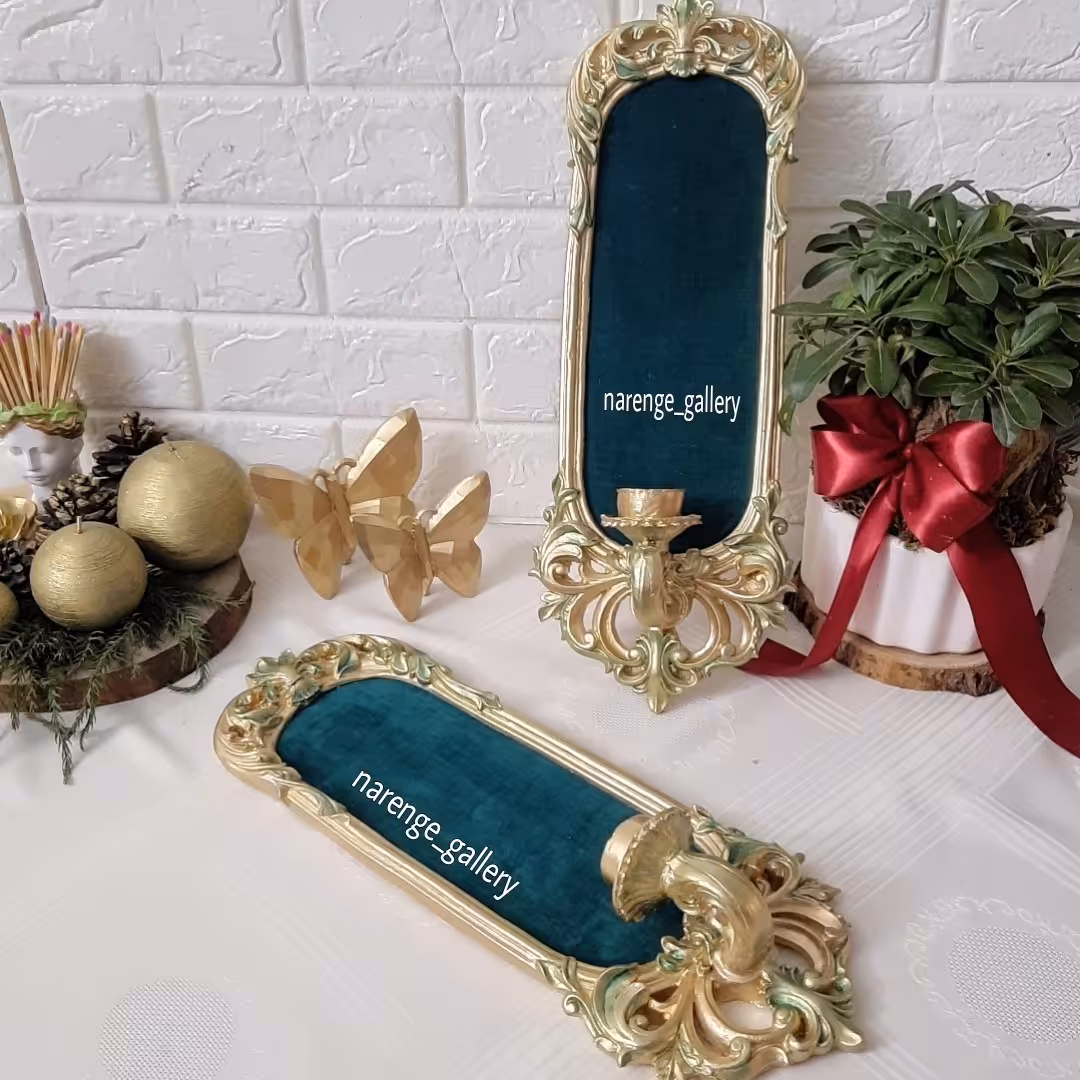 شمعدان دیواری پلیستر