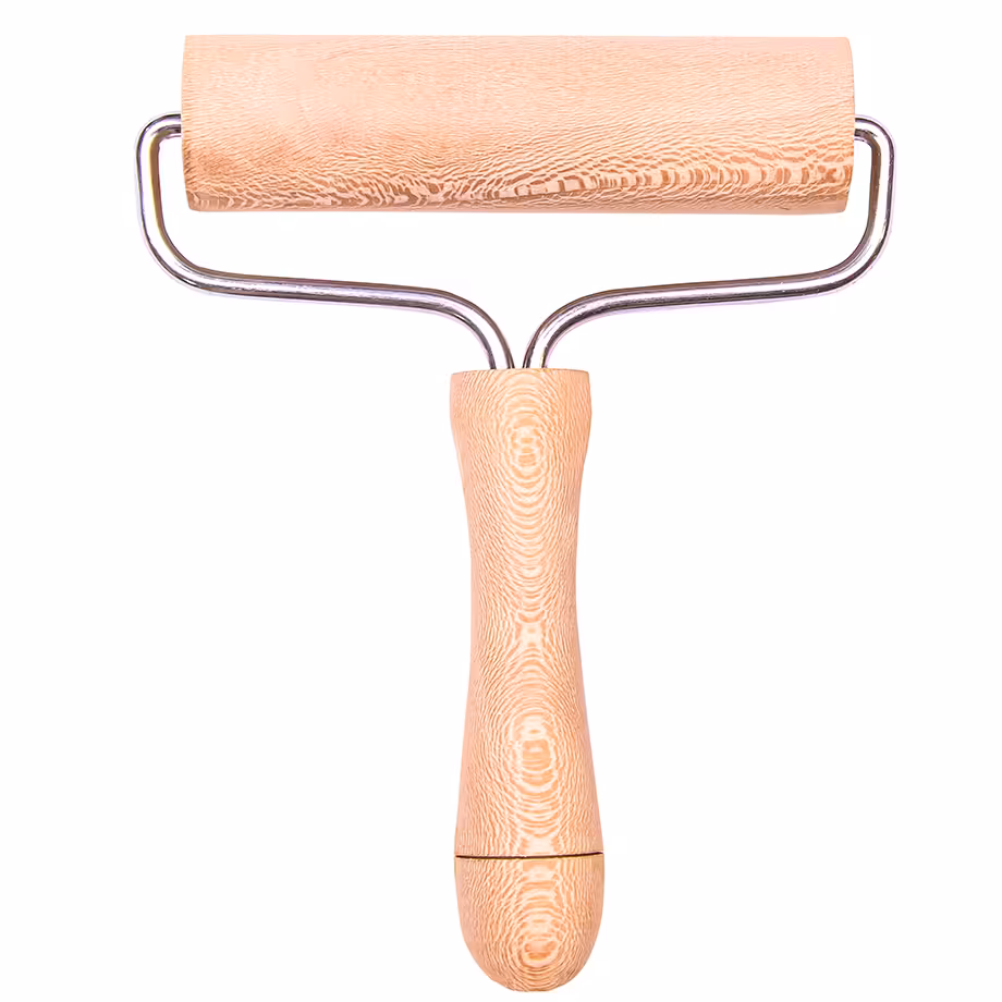 وردنه غلتکی 10 سانتی چوبی مدل 1053