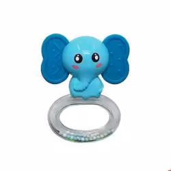 جغجغه دندانگیر فیل آبی