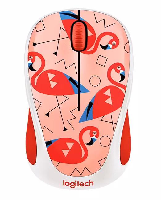 ماوس بیسیم لاجیتک سری پارتی کلکشن مدل فلامینگو