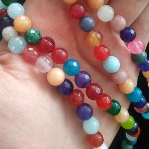 سنگ جید سایز 6 میل ریسه ای 