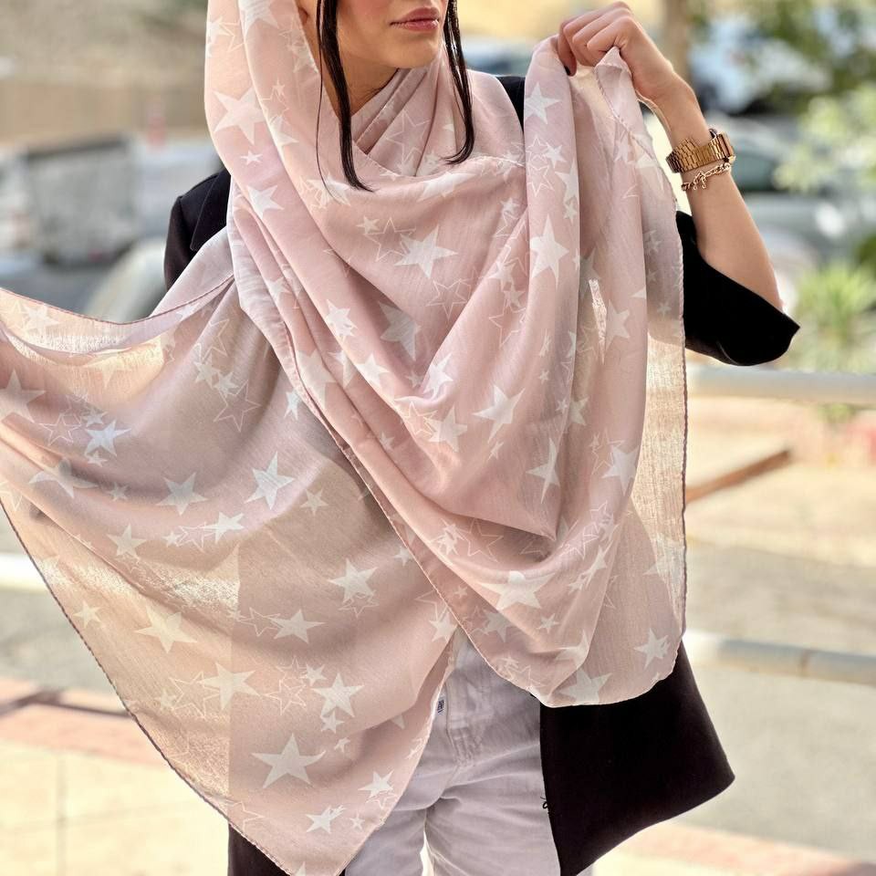 شال نخی اعلا مدل ستاره کیفیت تضمینی خنک سبک ایستایی عالی ارسال رایگان قبل از ثبت موجودی گرفته شود