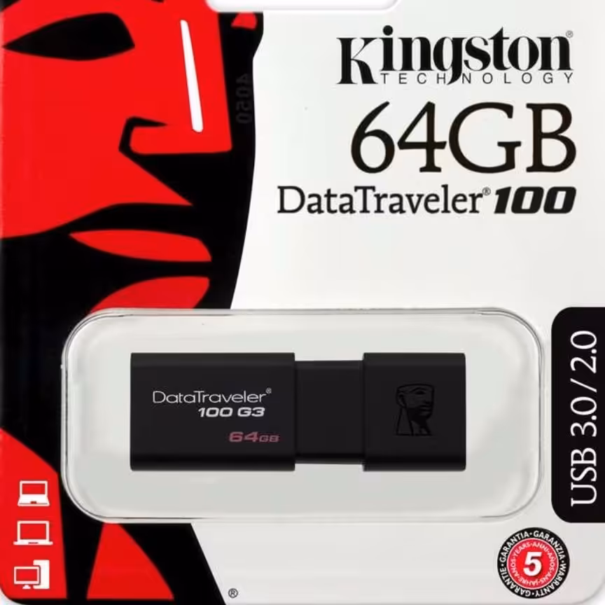 فلش مموری 64 گیگ کینگستون