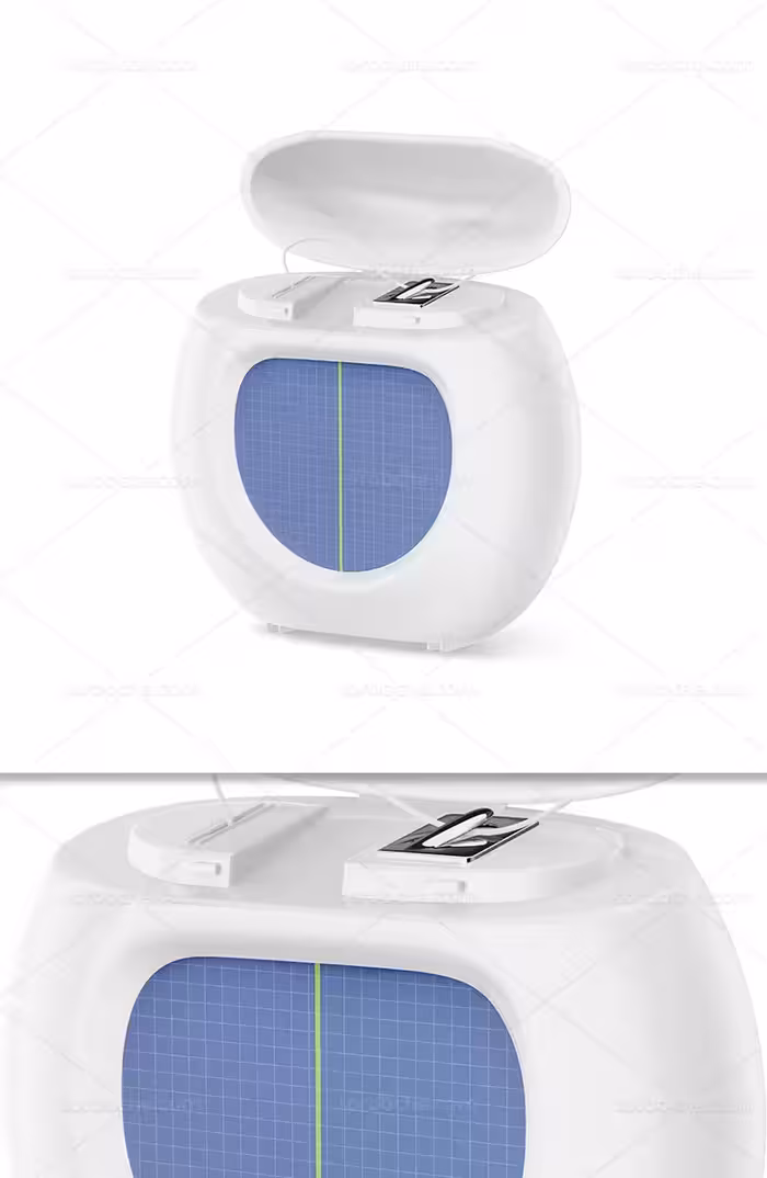 موکاپ نخ دندان لایه باز | گرافیک با طعم تربچه