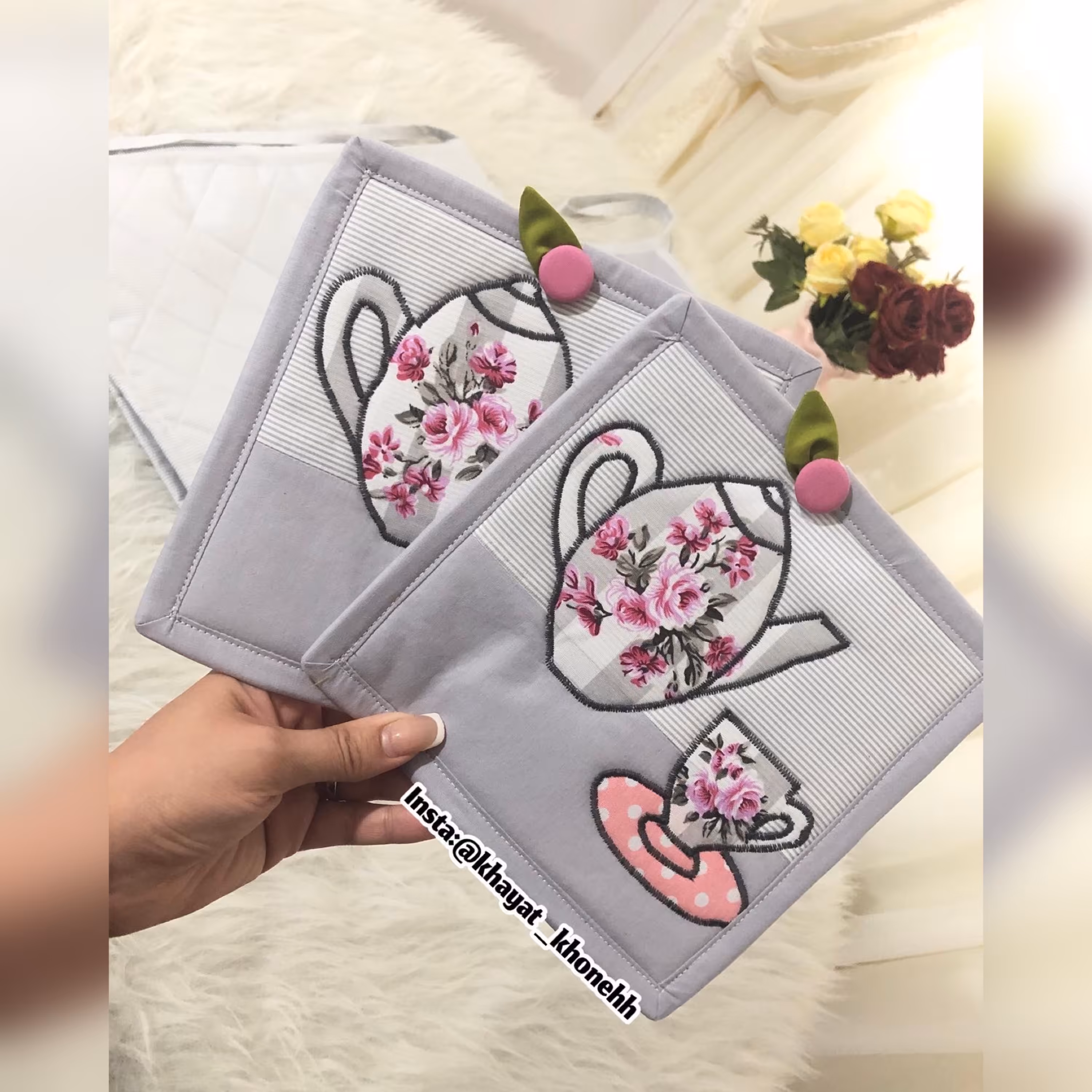 ست پیشبند و دستگیره 