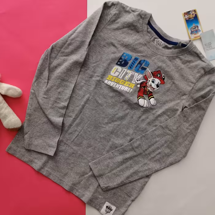 بلوز آستین بلند پسرانه سگ های نگهبان 8 تا 10 سال