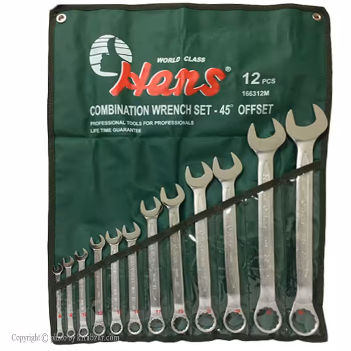 آچار یکسر رینگی هنس 12عددی مدل 166312M