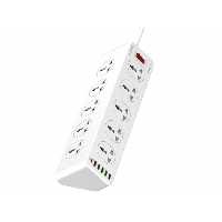 چندراهی برق 10 سوکت، 5 یواس‌بی و 1 تایپ‌‎سی الدنیو مدل SC10610