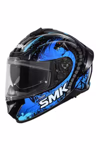 کلاه کاسکت موتورسیکلت آبی گزارش TYPHOON SMK ایمنی SMK KASK