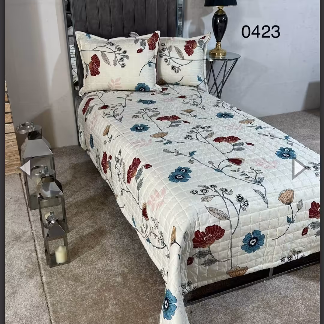 روتختی یک نفره پونه سه تکه دورو  (ضمانت پرز و رنگ )