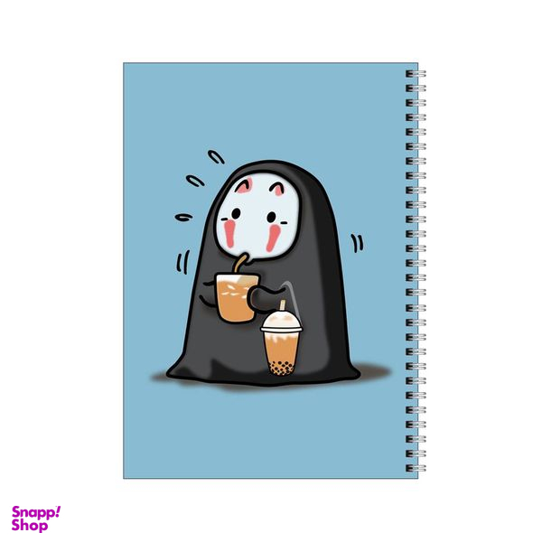 دفتر مشق 80 برگ بامبیلیپ طرح شخصیت بی چهره و استارباکس کد 1250079