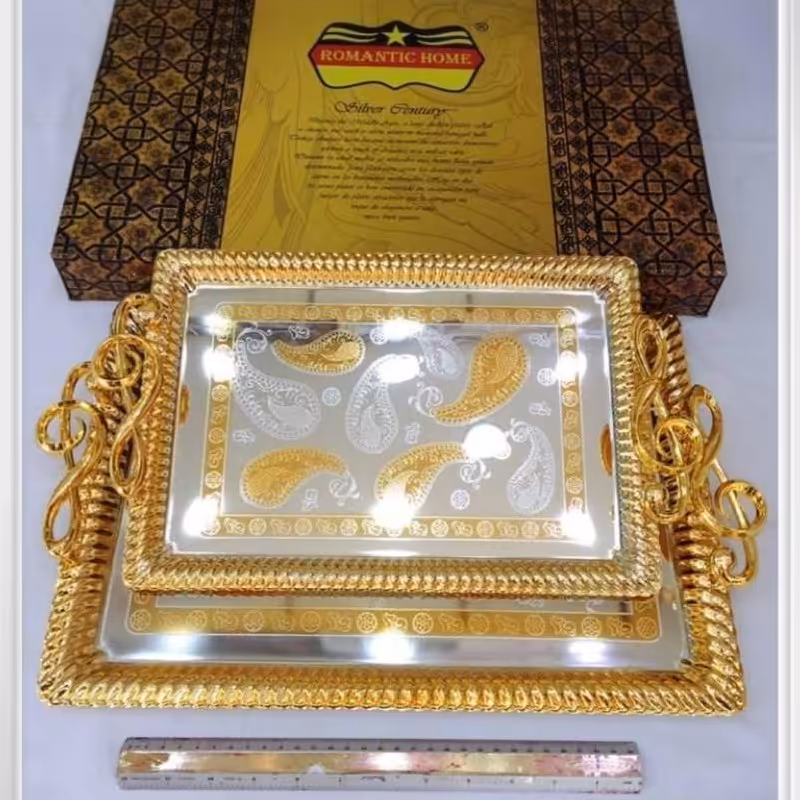 سینی رمانتیک هوم مجلسی یک جفت با کیفیت عالی و قیمت مناسب 