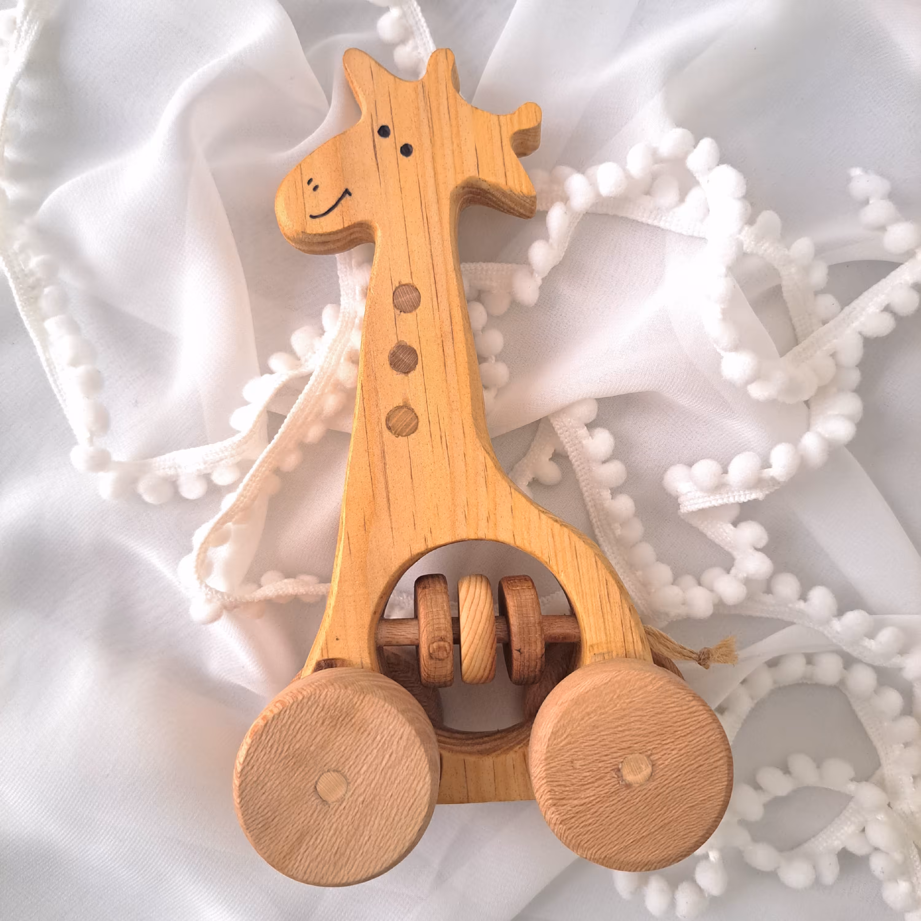 جغجغه چوبی زرافه (پس کرایه)